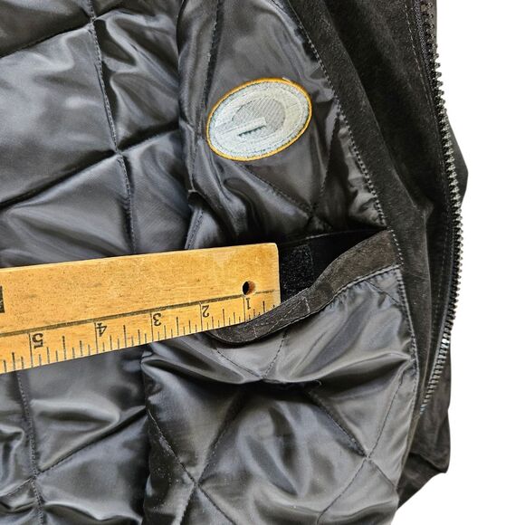 Spotlight Suede Leather Jacket Green Bay Packers Embroidered Logo Mens Size XL - Picture 4 of 11